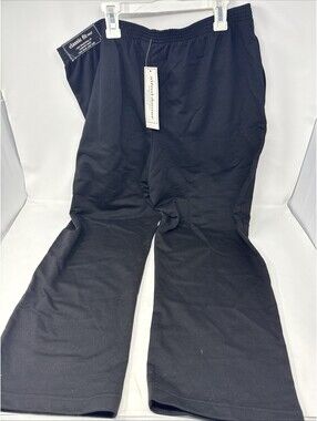 Alfred Dunner Black Sweatpants Size Large Men